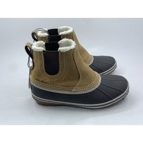 BRAND NEW - Eddie Bauer Brown Hunt Pac Slip-On Women's Size 8 - Picture 3 of 10